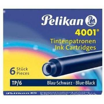 PELIKAN Tinte 4001 TP/6 301184 blauschwarz 6 Stück