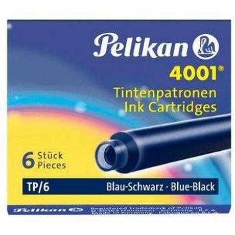 Pelikan PELIKAN Tinte 4001 TP/6 301184 blauschwarz 6 Stück  