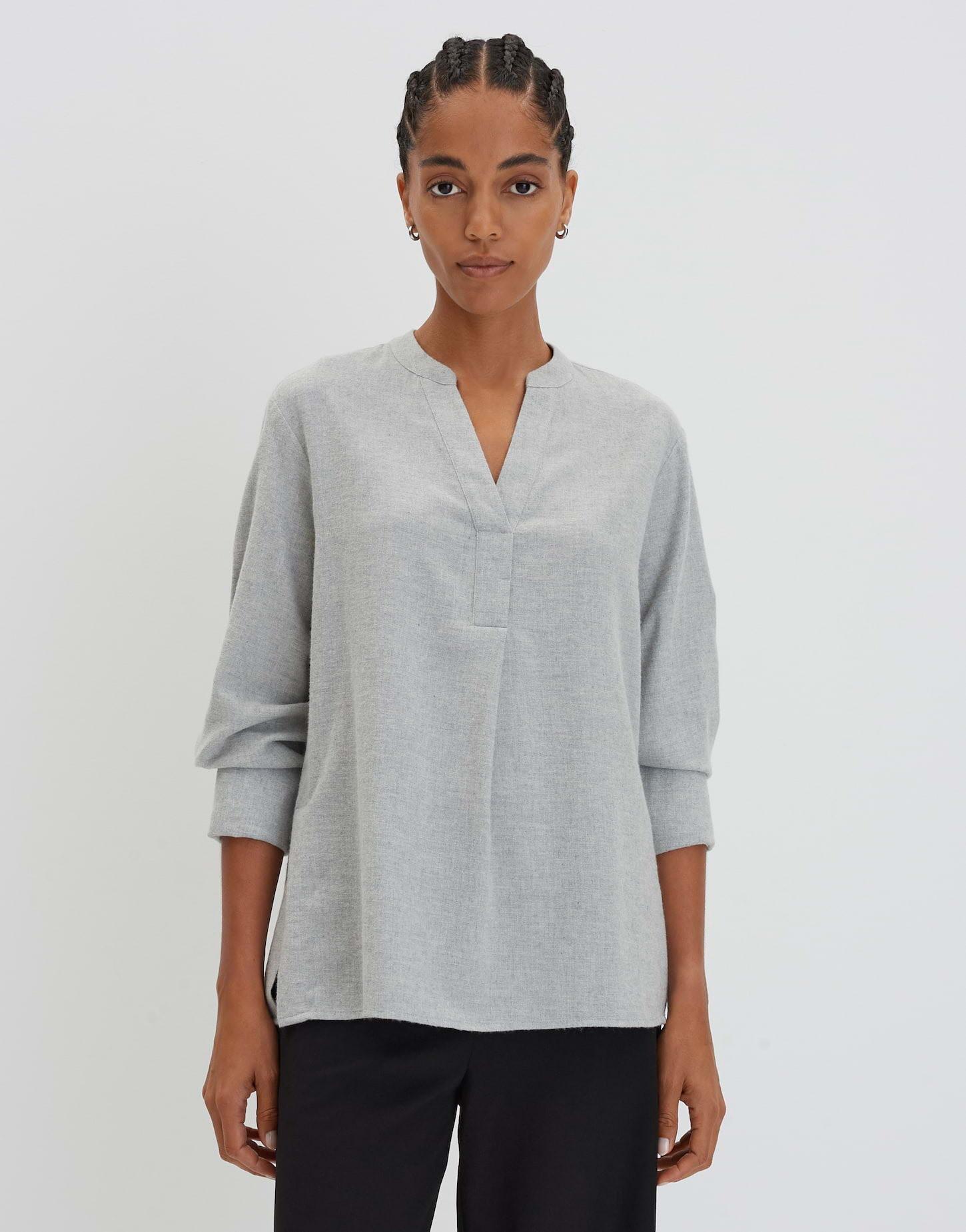 someday  Bluse oversize Zanell coupe droite 