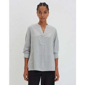 Bluse oversize Zanell coupe droite