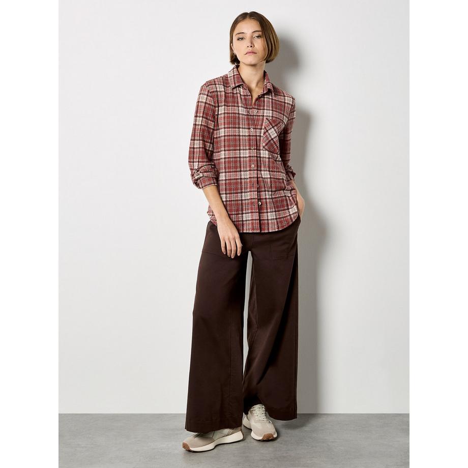 Chemise à carreaux