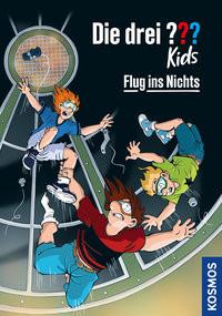 Die drei ??? Kids, 90, Flug ins Nichts Blanck, Ulf; Kampmann, Stefani (Illustrationen) Copertina rigida 