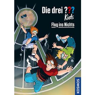 Die drei ??? Kids, 90, Flug ins Nichts Blanck, Ulf; Kampmann, Stefani (Illustrationen) Copertina rigida 