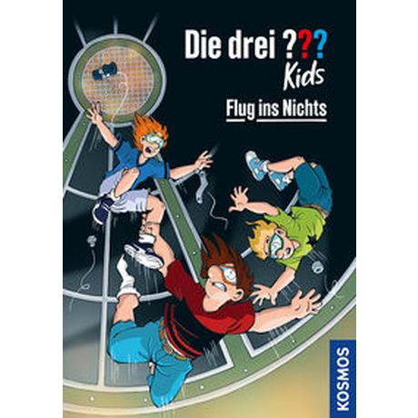 Die drei ??? Kids, 90, Flug ins Nichts Blanck, Ulf; Kampmann, Stefani (Illustrationen) Copertina rigida 