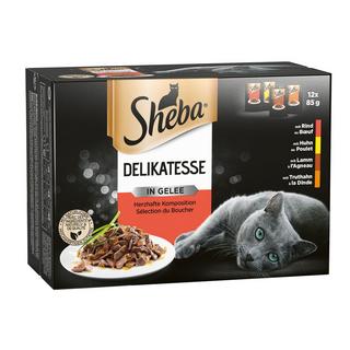 SHEBA  Selection in Sauce Herzhafte 