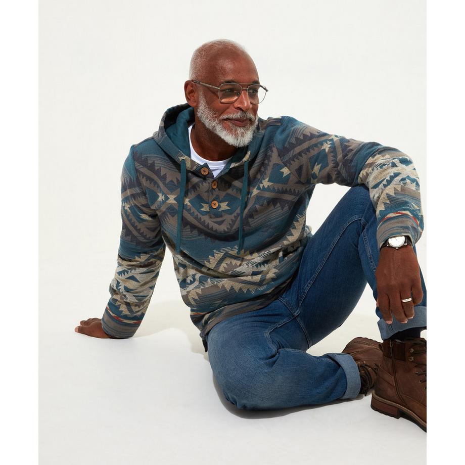 Joe Browns Haut Capuche Tissé Style Artisan Unique  