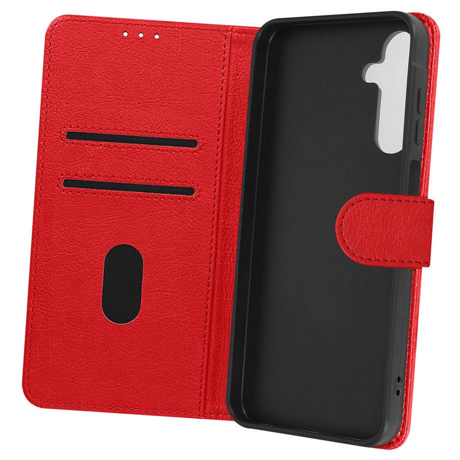 Avizar  Étui Samsung A05s Portefeuille Rouge 