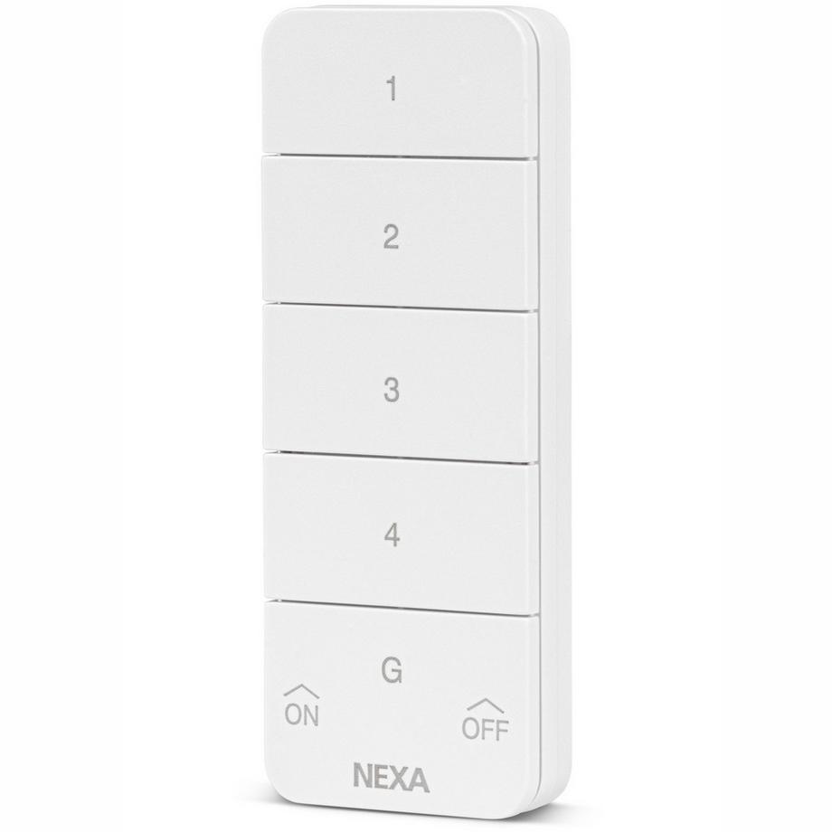 Nexa  MYCT-2107 Télécommande avec support magnétique 4 canaux 433 MHz 