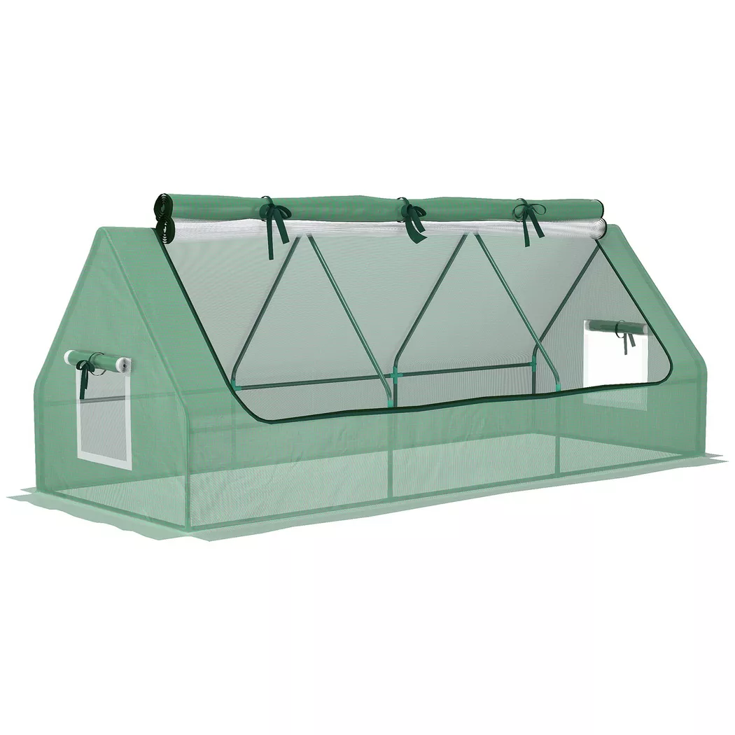 Outsunny - Gewächshaus, One Size, Grün