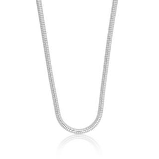 MUAU Schmuck  Collier Boa en argent 925, 3mm, 50cm 