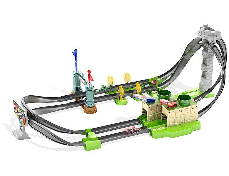 Hot Wheels  Super Mario Mario Kart Circuit Lite Track Set (1:64) 