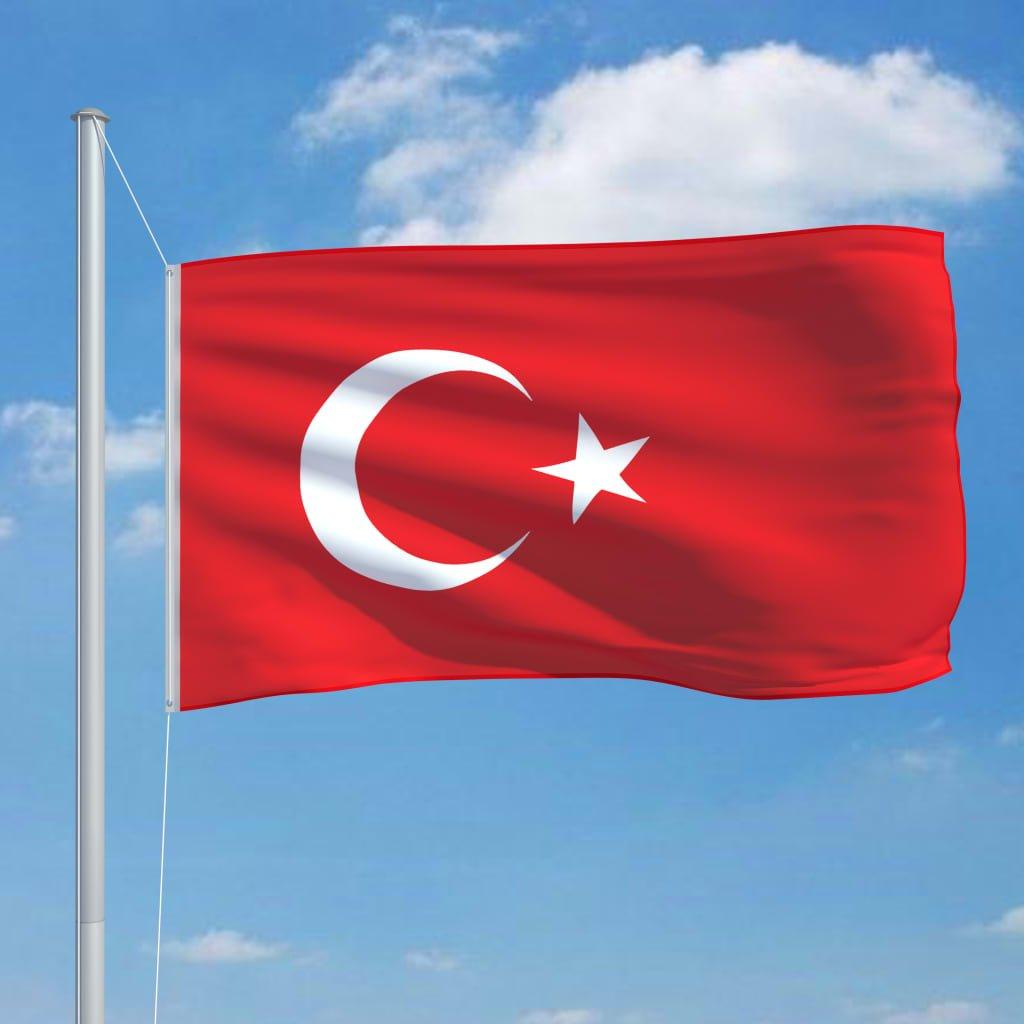 VidaXL Türkische flagge  