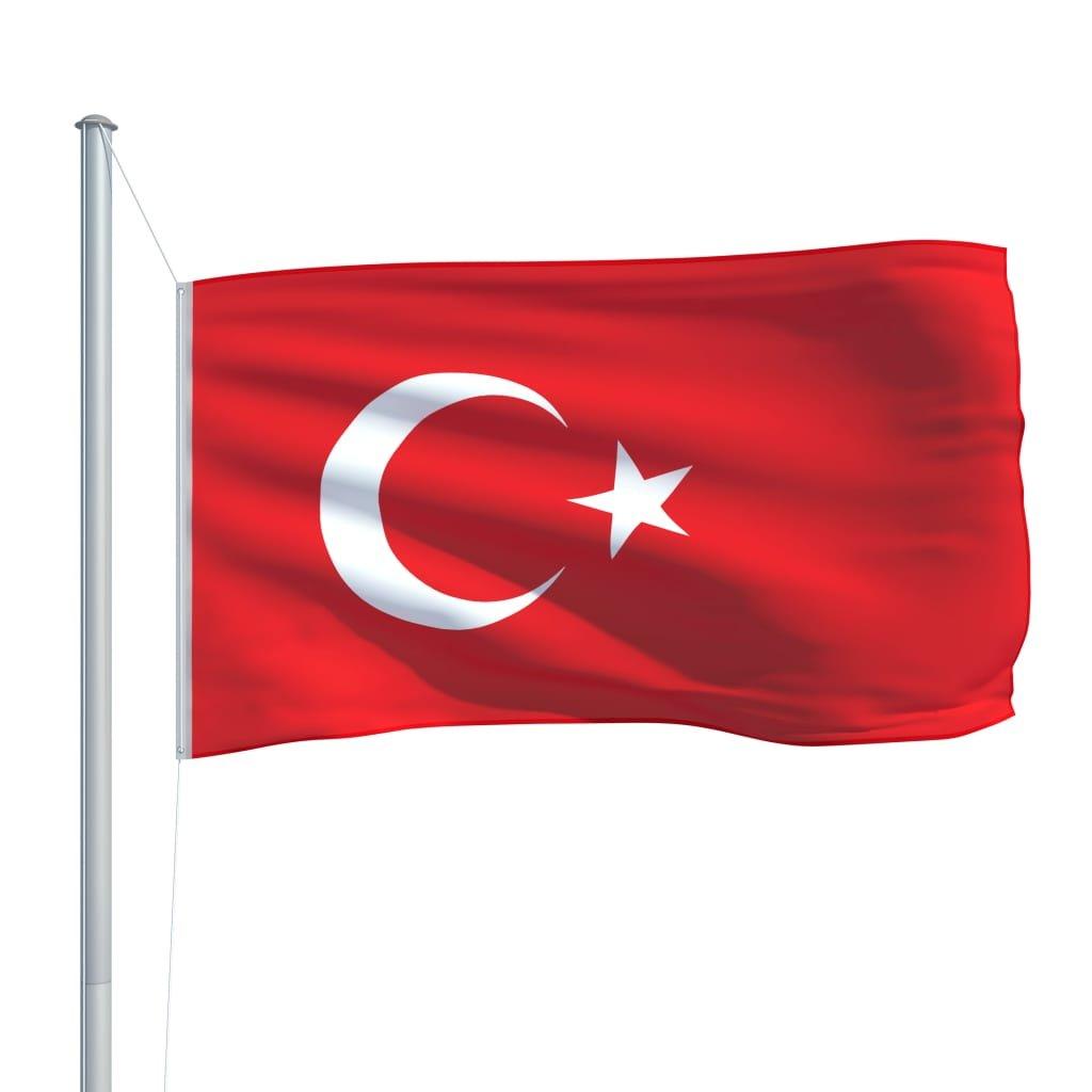 VidaXL Türkische flagge  