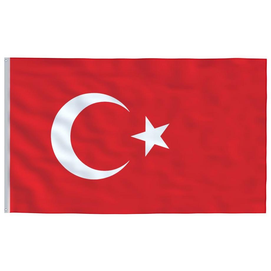 VidaXL Türkische flagge  