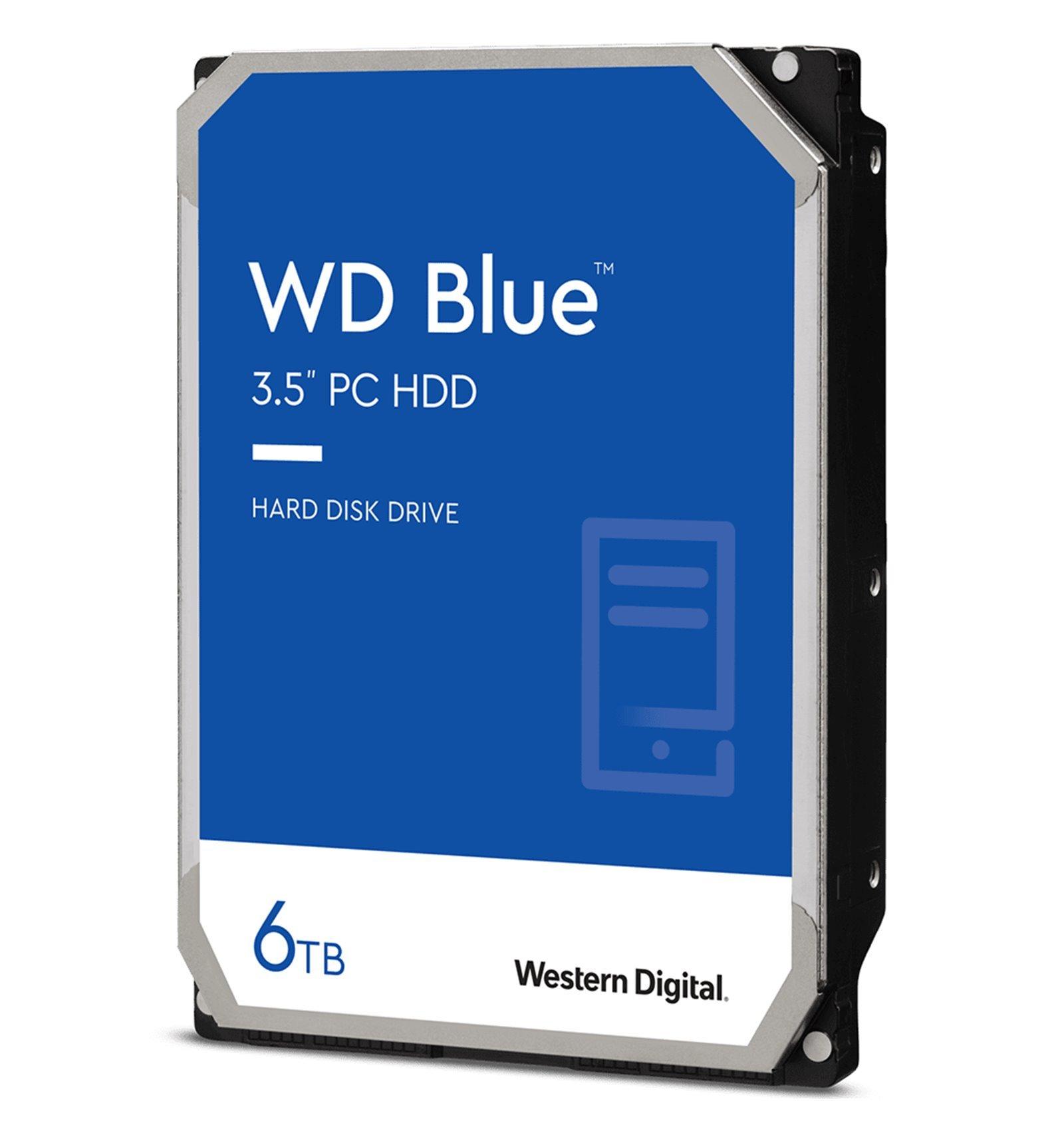 WD  Blue (6TB, 3.5", SMR) 