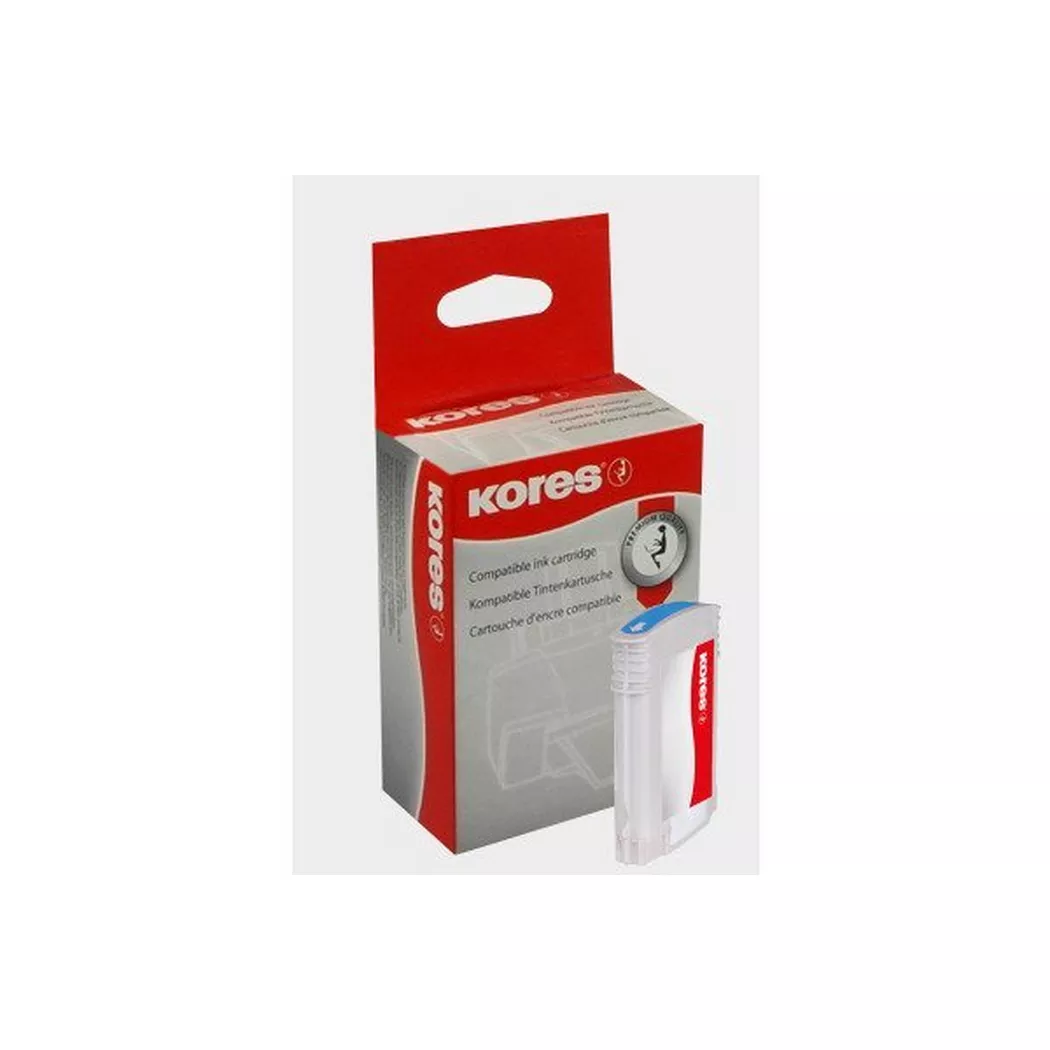 KORES – Tintenpatrone 88XL cyan C9391AEKOR zu HP OJ Pro K550 24ml, One Size