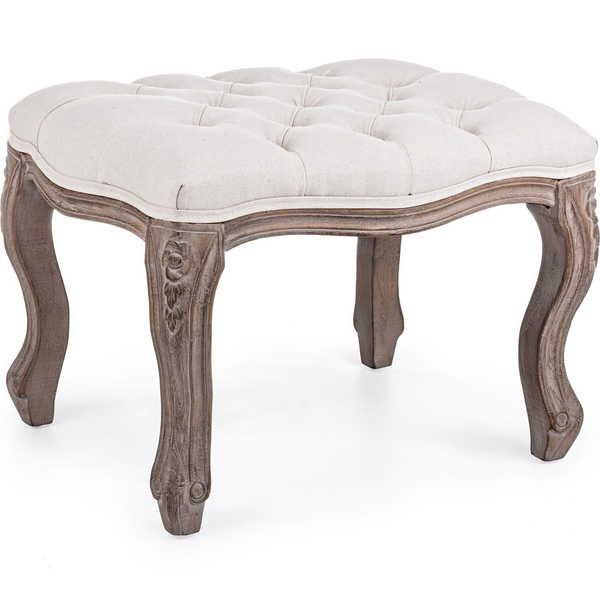 Image of Hocker Fussbank Diva natur Hocker Fussbank Diva natur