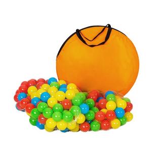 Tectake  Tenda gioco per bambini con tunnel, 200 sfere e borsa 