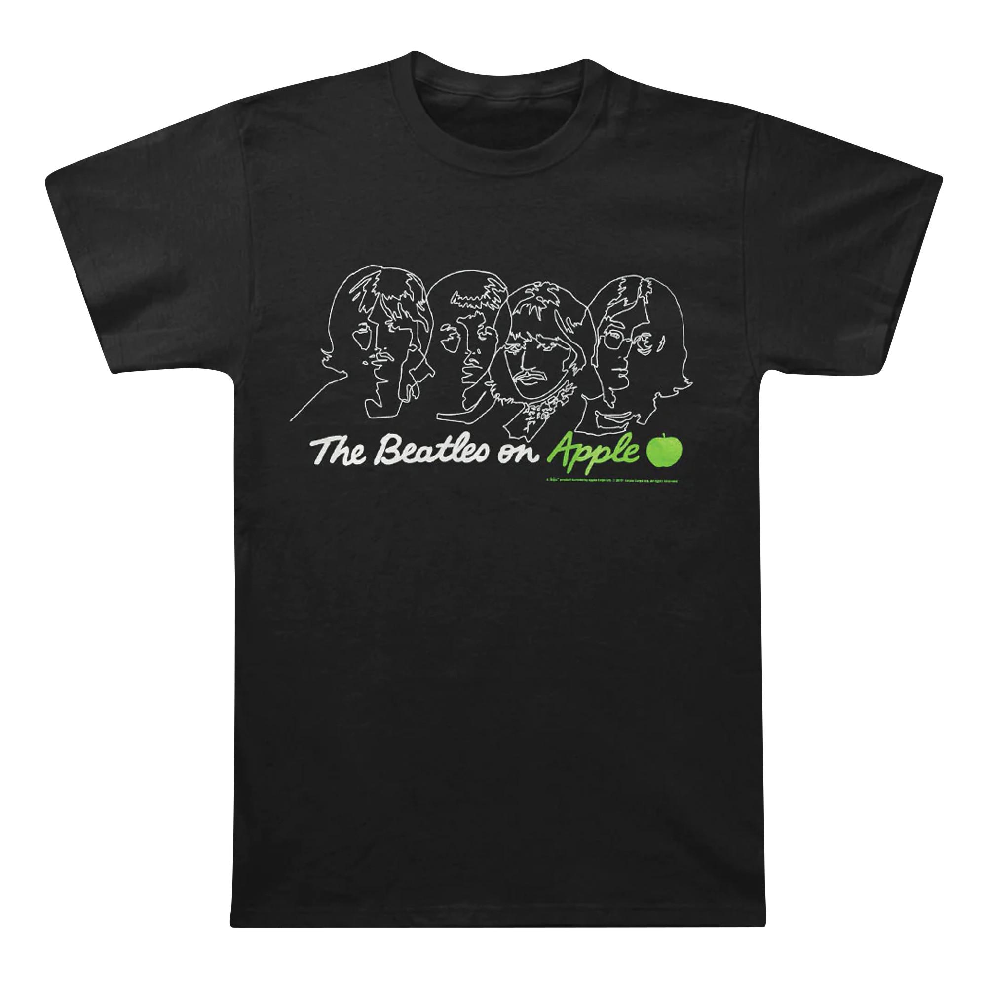 The Beatles  On Apple TShirt 