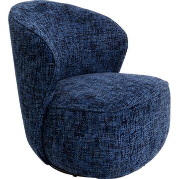 Fauteuil pivotant Ellie bleu