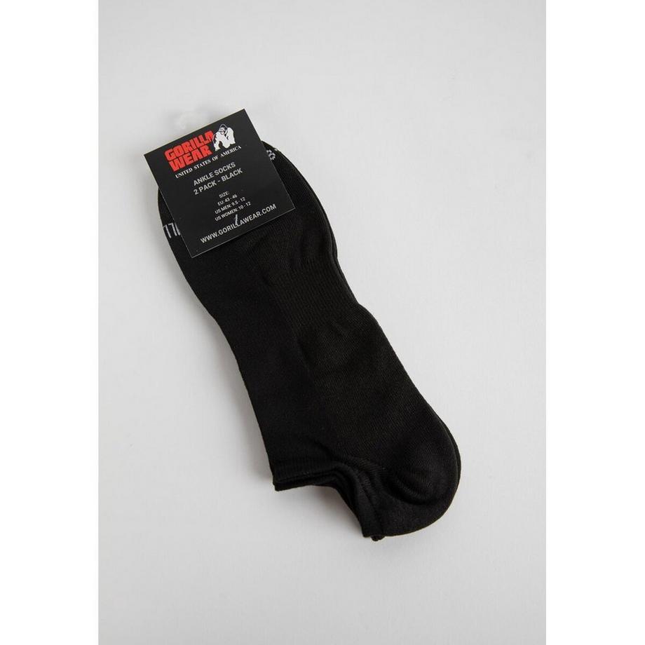 Gorilla Wear Chaussettes Cheville Lot de 2  