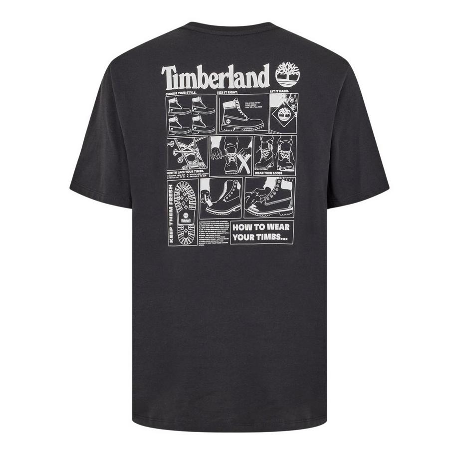 Timberland T-Shirt con Girocollo e Vestibilità Rilassata  