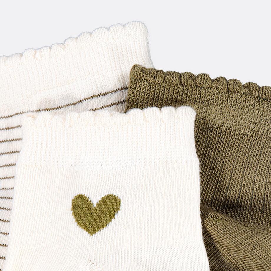 La Redoute Collections Lot de 3 Paires de Socquettes  