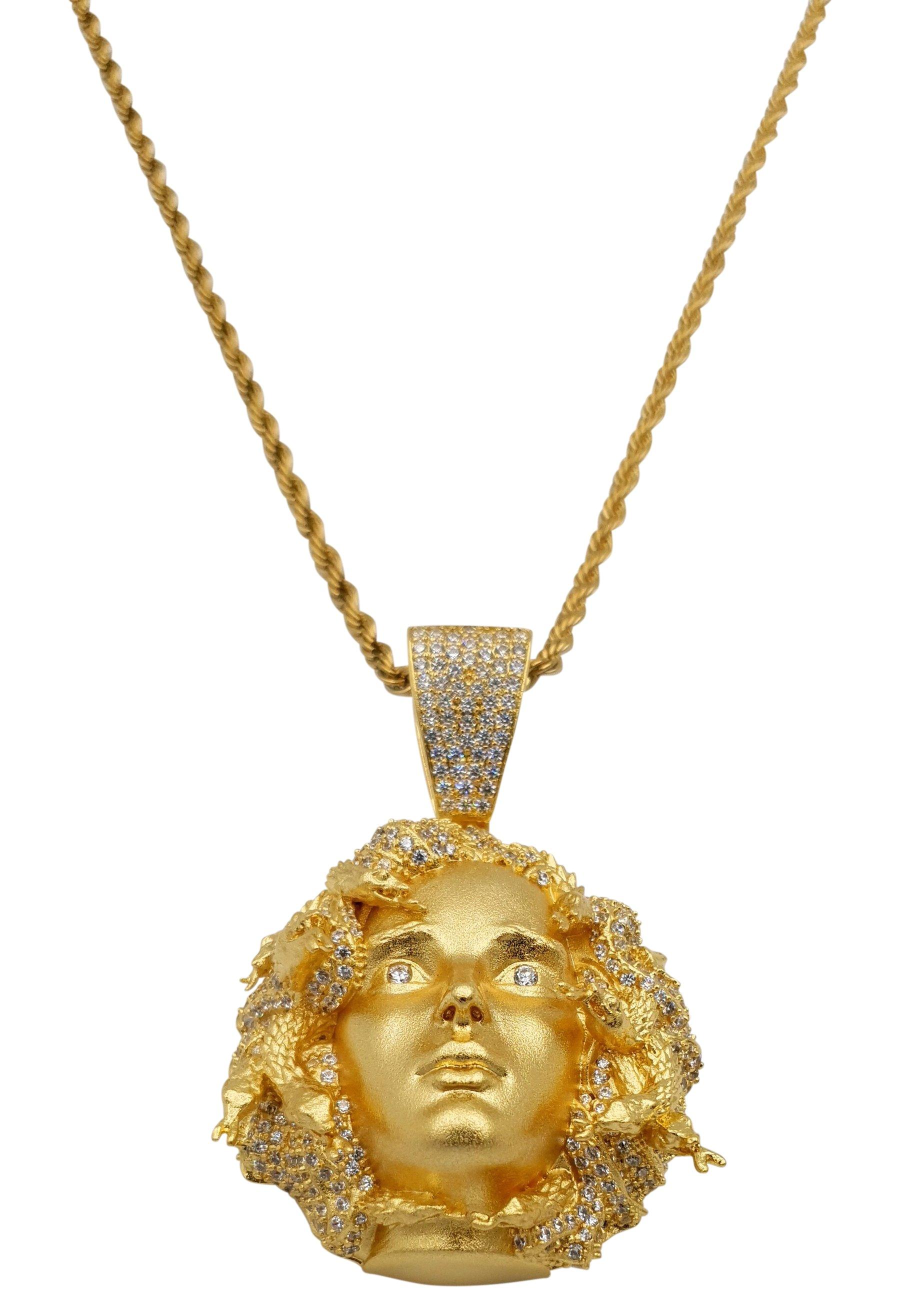 Image of Medusa Kette Damen 60 cm