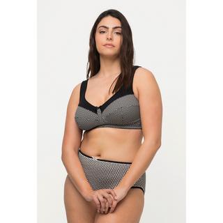 Ulla Popken  Soutien-gorge de maintien avec motif, sans armatures – bonnet C - F 