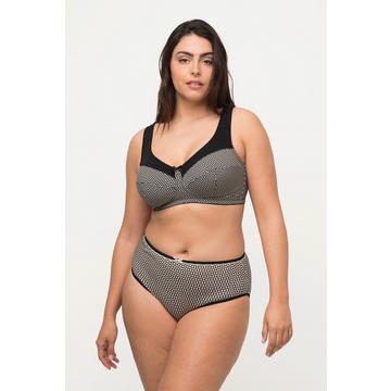 Soutien-gorge de maintien avec motif, sans armatures – bonnet C - F