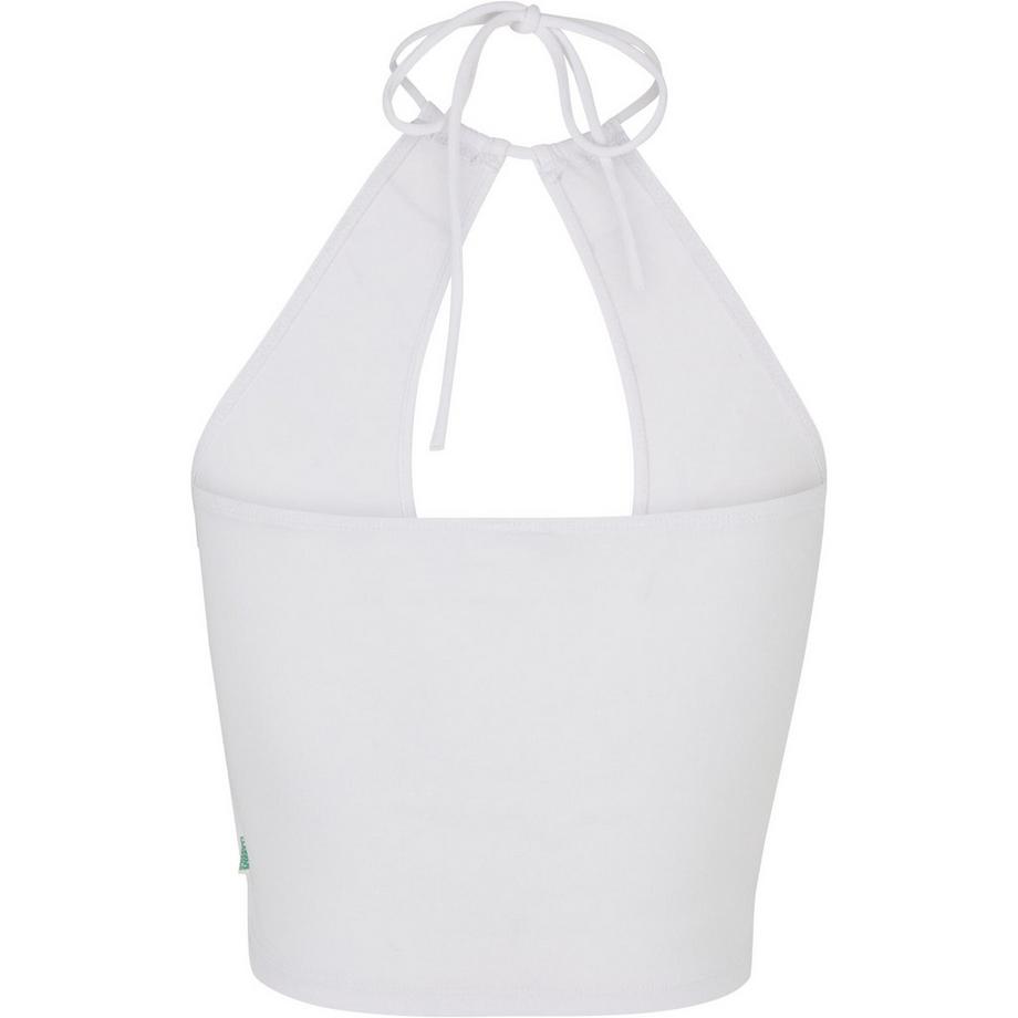 URBAN CLASSICS Top Corto Avvolgente Halterneck  