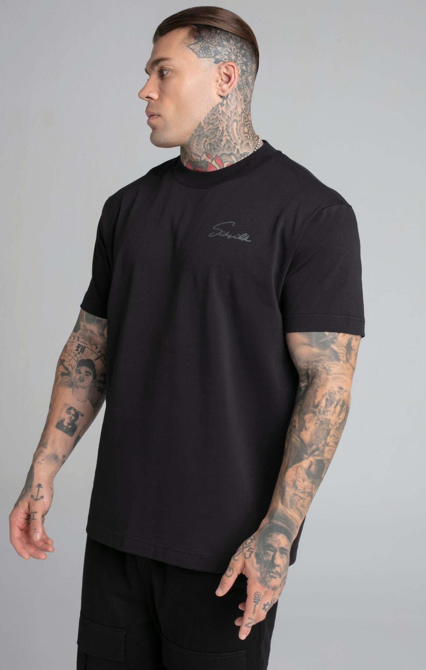 Sik Silk  T-Shirts Script T-Shirt 