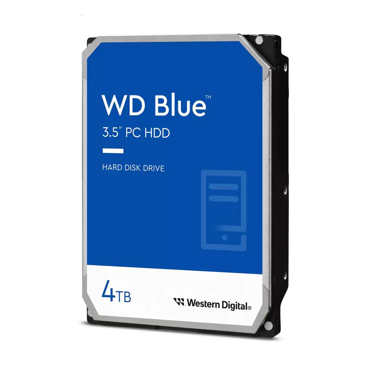 Western Digital  Blue WD40EZAX Interne Festplatte 3.5" 4 TB Serial ATA III 