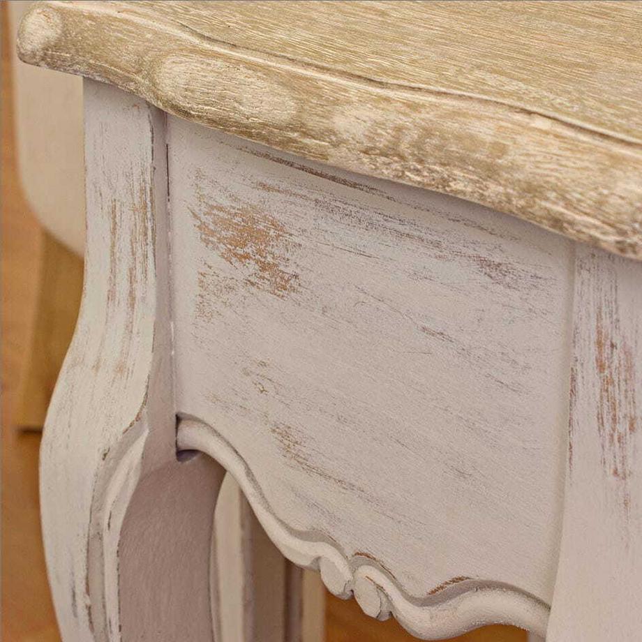 mutoni Table d'appoint Clarisse (lot de 2)  