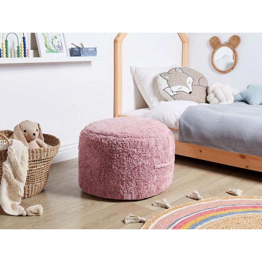 Beliani Pouf aus Baumwolle  KANDHKOT  