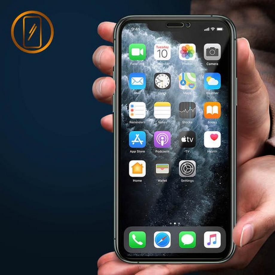Avizar  Verre Trempé iPhone 11 Pro Bleu 