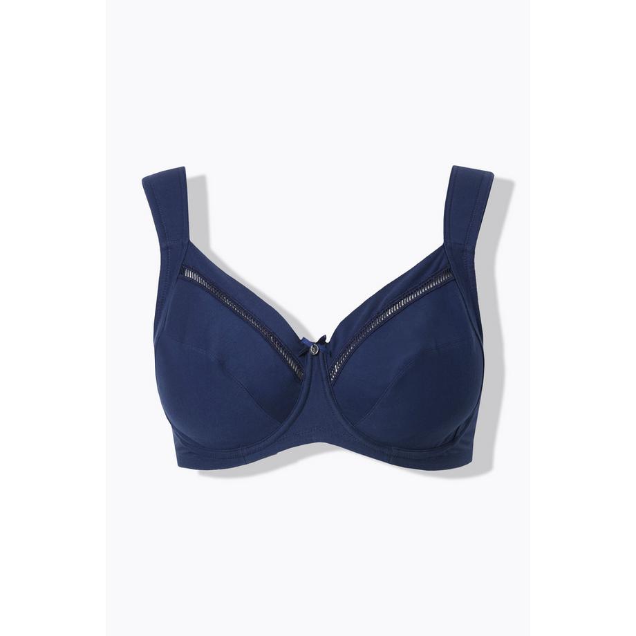 Ulla Popken Bügel-BH Soft Cups Spitzenband  