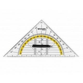 WESTCOTT WESTCOTT Geodreieck 14cm E-1013300 mit Griff  