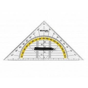 WESTCOTT Geodreieck 14cm  mit Griff