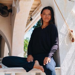 Vervola Tilda Yoga Maglietta Maniche Lunghe  