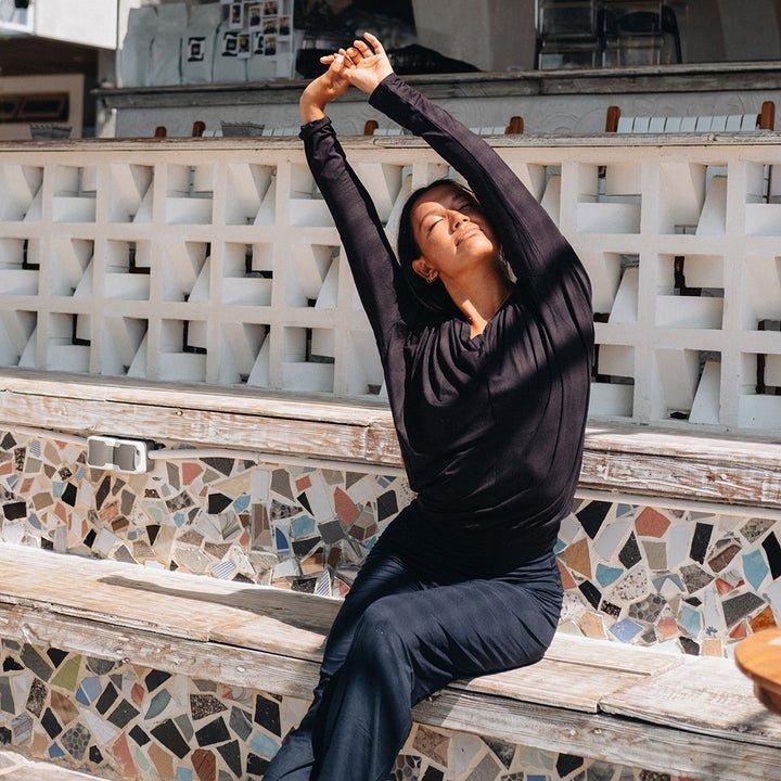 Vervola Tilda Yoga Maglietta Maniche Lunghe  