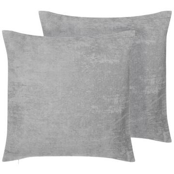 Lot de 2 coussins décoratifs en Polyester Moderne NOLANA