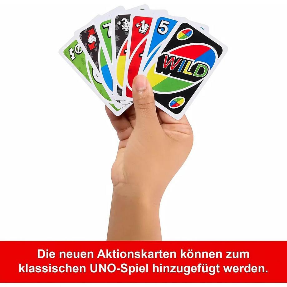 Mattel Games  UNO Kartenspiel mit Zwei Erweiterungssets und Sammelmetalldose 