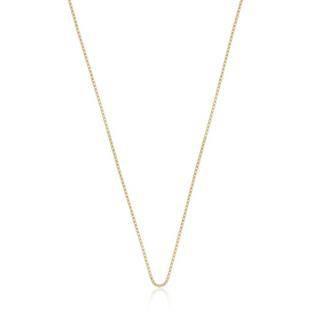 MUAU Schmuck  Collier Venezianer Gelbgold 750, 1.1mm, 40cm 