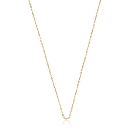 MUAU Schmuck  Collier Venezianer Gelbgold 750, 1.1mm, 40cm 