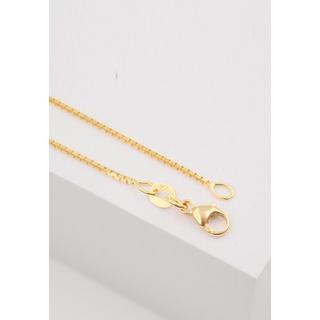 MUAU Schmuck  Collier Venezianer Gelbgold 750, 1.1mm, 40cm 