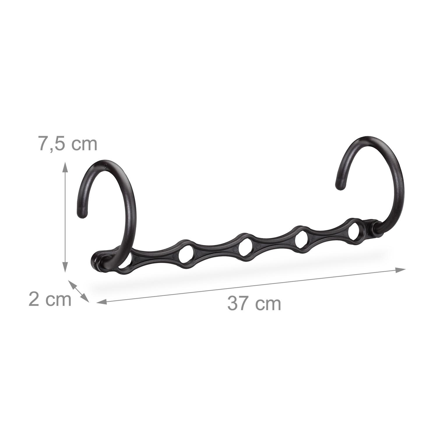 B2X Confezione da 10 grucce per abiti  