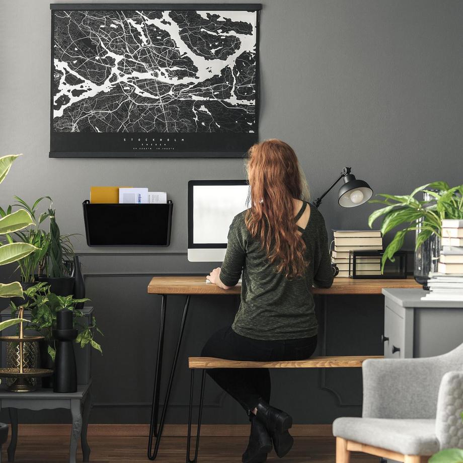 B2X Zeitungshalter Wand 3er Set  