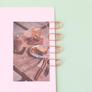 Northio Gemma Misura Minister - Oro Rosé - Cuore - 50 pz  