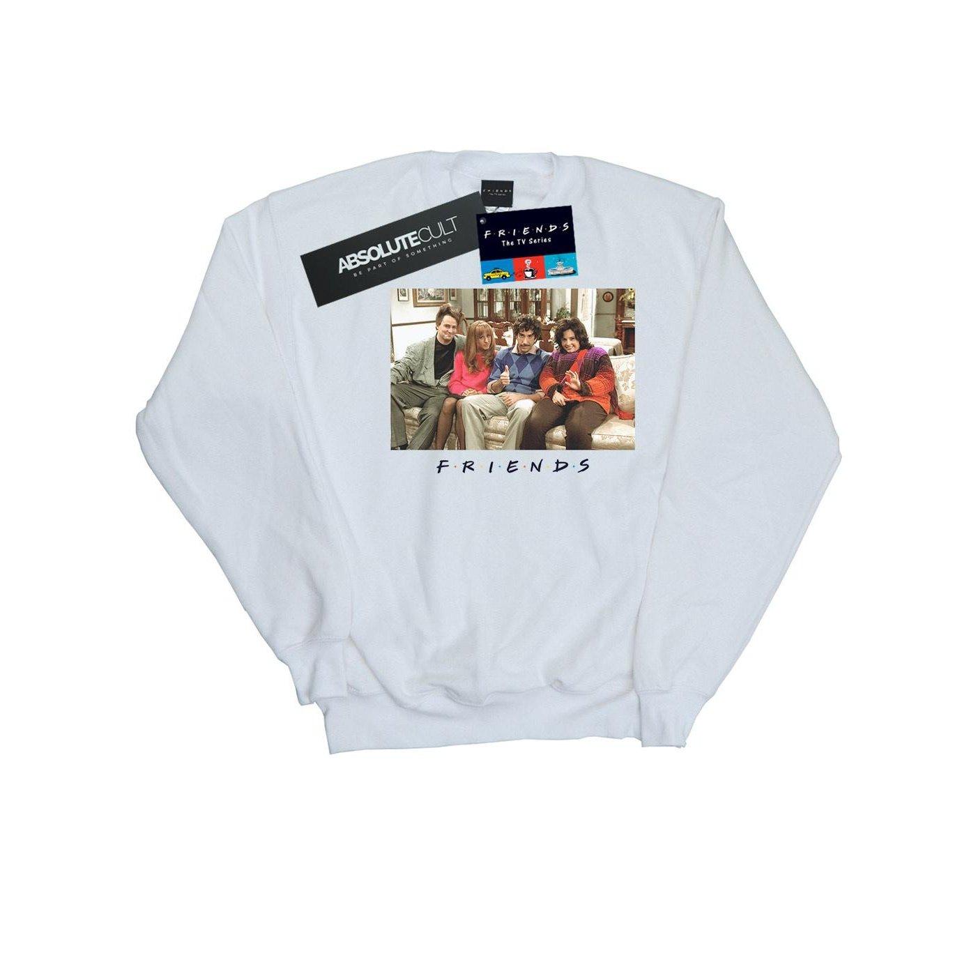 Image of Retrospective Still Sweatshirt Mädchen Weiss 116